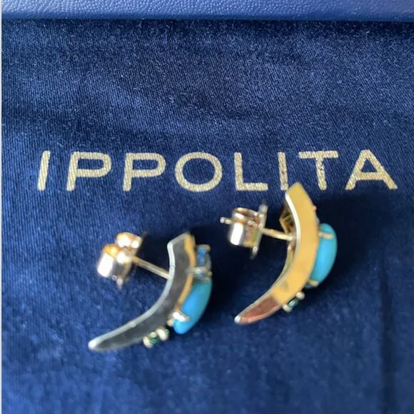 Ippolita18K Prisma Multi Stone Post Earring in Swiss